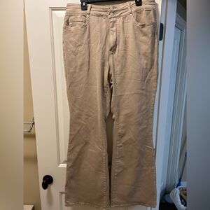 Khaki Judy Blue Tummy Control Flares